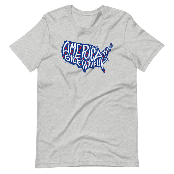 America The Brewtiful Short-Sleeve Unisex T-Shirt